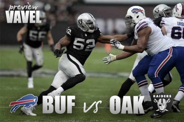 Oakland Raiders vs Buffalo Bills: Raiders aim to stay atop the AFC West