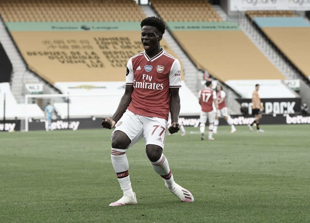 Bukayo Saka, no todo son malas noticias para el Arsenal 