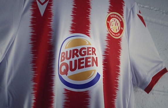 Burger King becomes Burger Queen to sponsor Stevenage FCs women's side