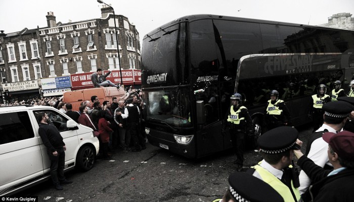 David Sullivan apologises for Manchester United bus attack and promises life bans