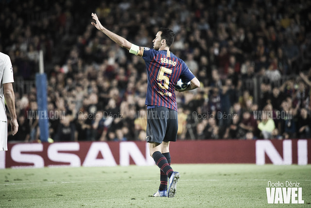 Sergio Busquets: "Ha sido un mes con muchos partidos y mucha exigencia" Sergio Busquets: "Ha sido un mes con muchos partidos y mucha exigencia"