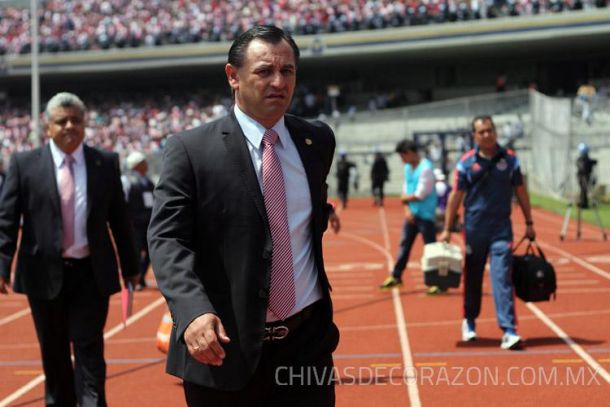 Carlos Bustos satisfecho por el triunfo ante Pumas