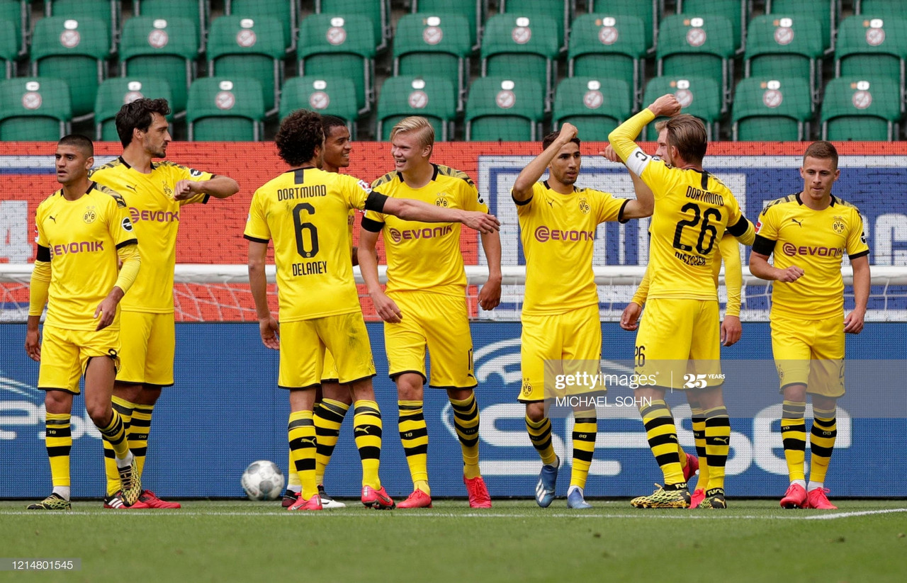 VfL Wolfsburg 0-2 Borussia Dortmund: patience pays off for BVB