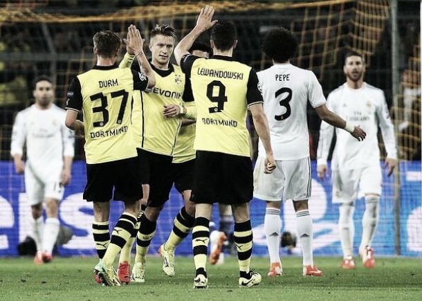 Real Madrid perde em Dortmund, mas se classifica para as semifinais da Champions