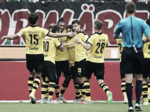 El Dortmund jugó con el Hannover
