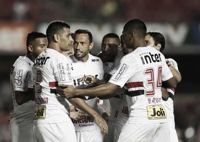 Com gol de Nenê, São Paulo vence Bragantino por placar mínimo e engata sequência positiva