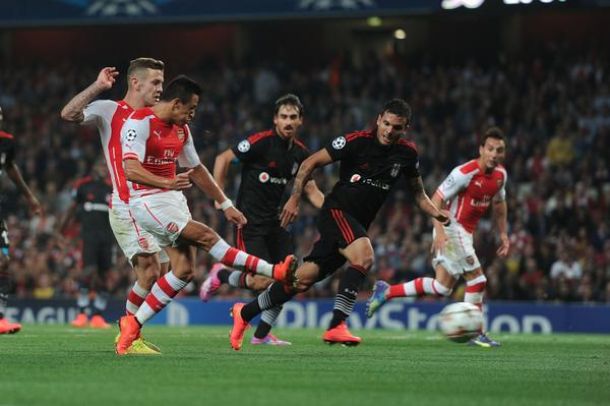 Il primo di Sanchez manda l'Arsenal in Champions: 1-0 al Besiktas