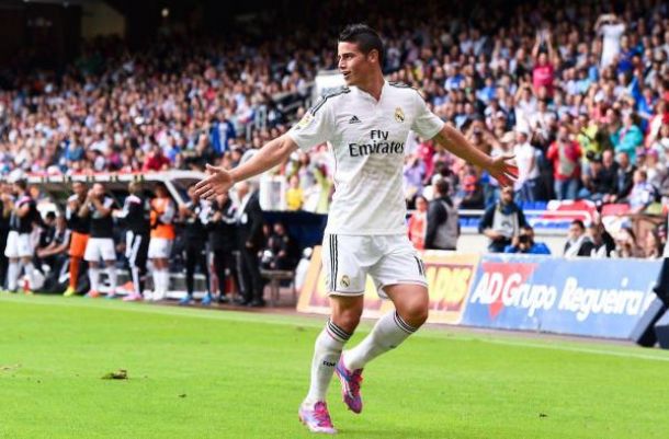 James Rodríguez se consolida con golazo en el Real Madrid