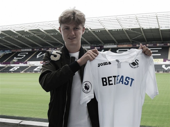 Swansea City sign George Byers