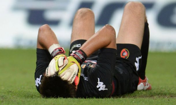Cagliari y Sampdoria empataron tras un final impredecible
