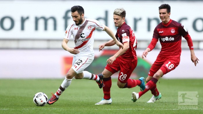 1.FC Kaiserslautern 1-2 FC St. Pauli: Freibeuter all but guarantee safety