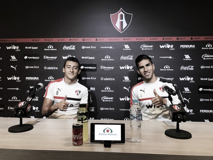 José Madueña y Daniel Álvarez: "Atlas está preparado para pelear grandes cosas"