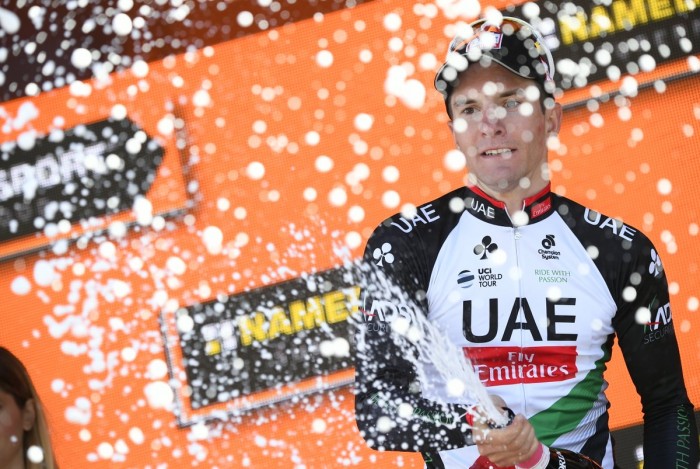 Giro d'Italia, Polanc doma l'Etna, Bob Jungels nuova Maglia Rosa
