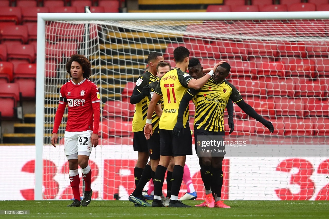 Watford 6-0 Bristol City: Hornets hit six as they sail past Robins