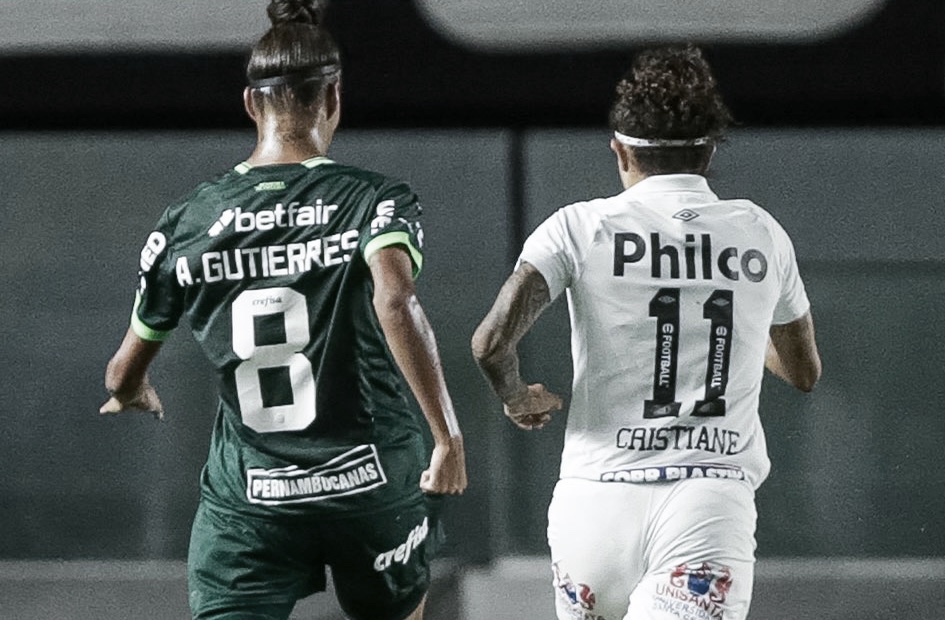 Santos e Palmeiras ficam apenas no empate pelo Brasileirão Feminino 