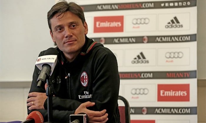 Milan, Montella carica la squadra: "Contro la Juve grandi motivazioni. Sette italiani? Anche di più"