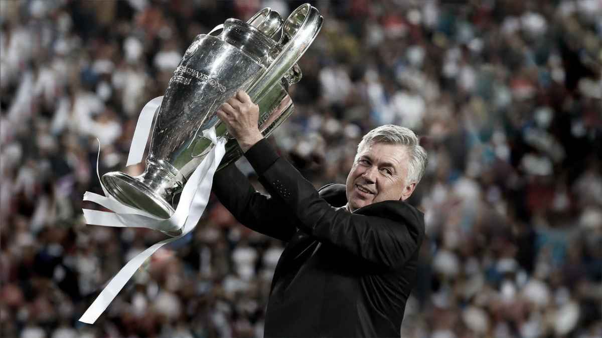 Carlo Ancelotti cumple 100 partidos de liga dirigiendo al Real Madrid