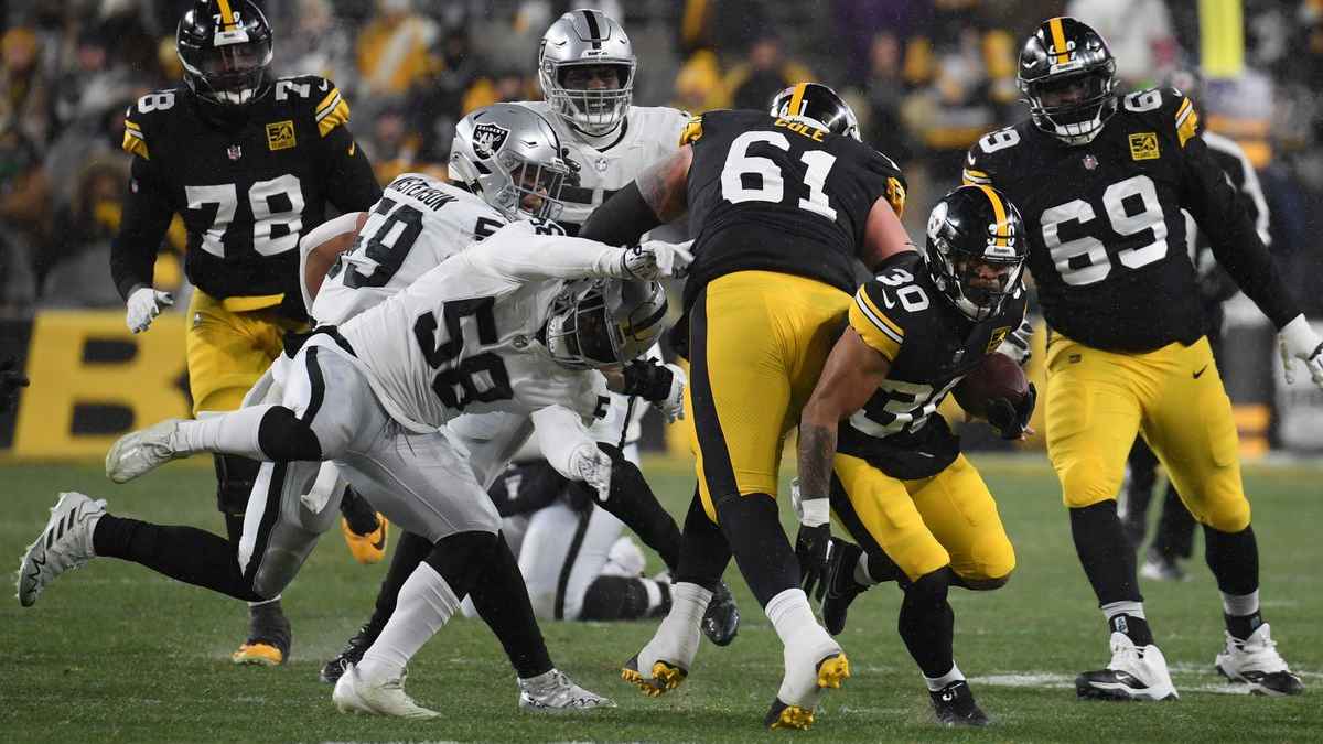 Assista a Steelers x Raiders ao vivo