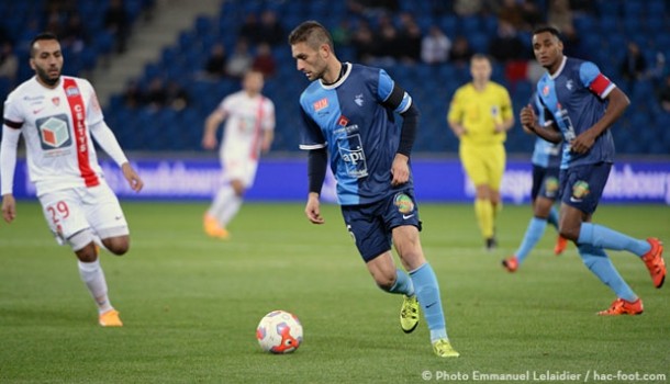 Ligue 2 : Le HAC se heurte à un mur !