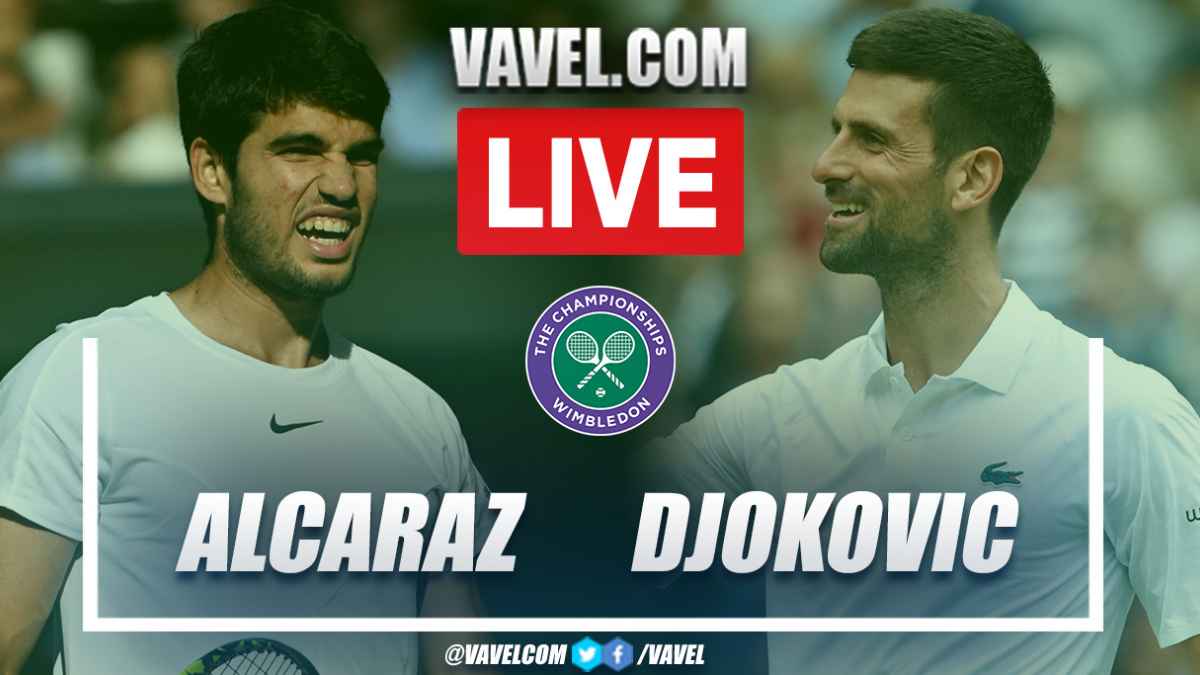 Highlights and points Alcaraz 3-2 Djokovic in Wimbledon Final 2023 07/16/2023