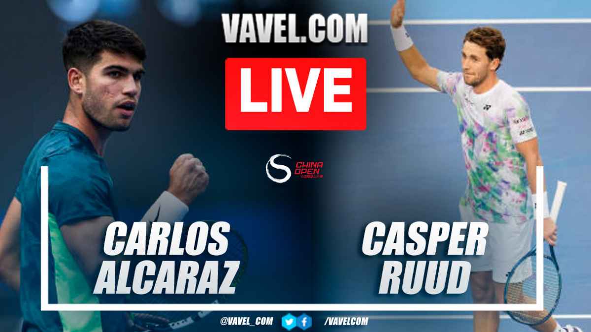 Highlights and points of the Alcaraz 2-0 Ruud in Beijing ATP 10/02/2023