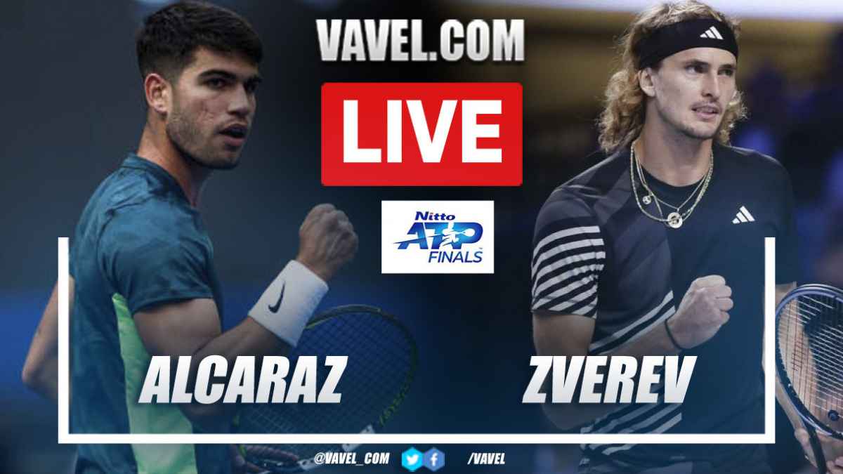 Zverev overpowers Alcaraz in ATP Finals opener