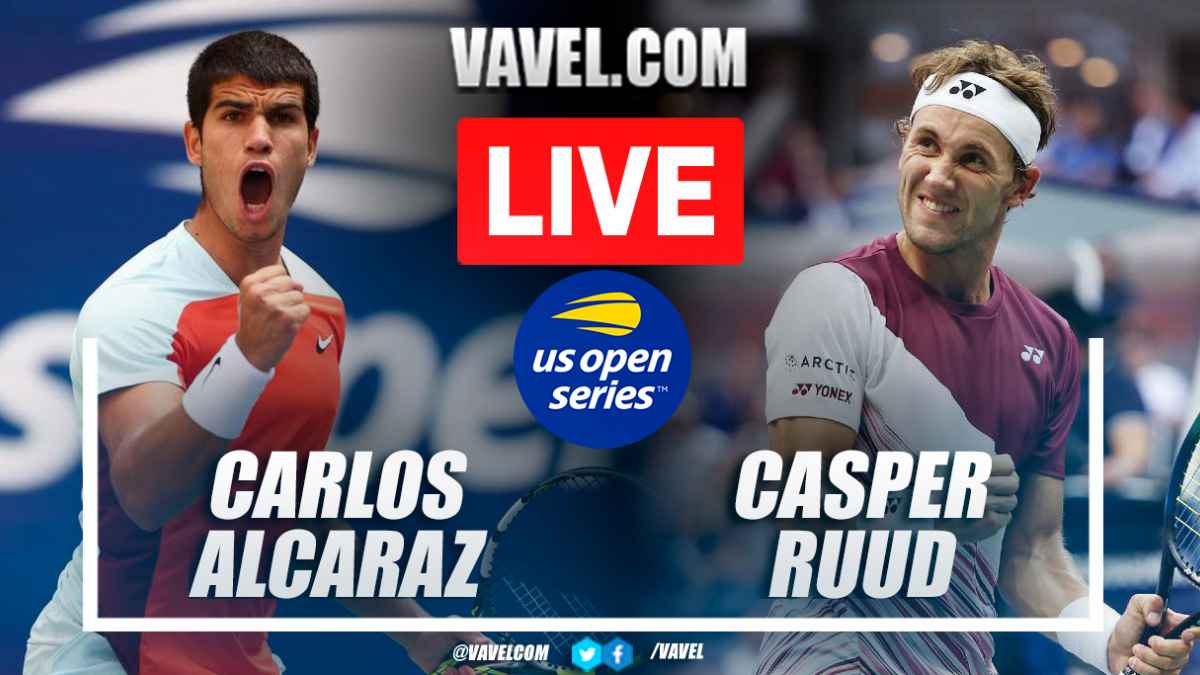Summary and highlights of Carlos Alcaraz 3-1 Casper Ruud in US Open Final 11/22/2022