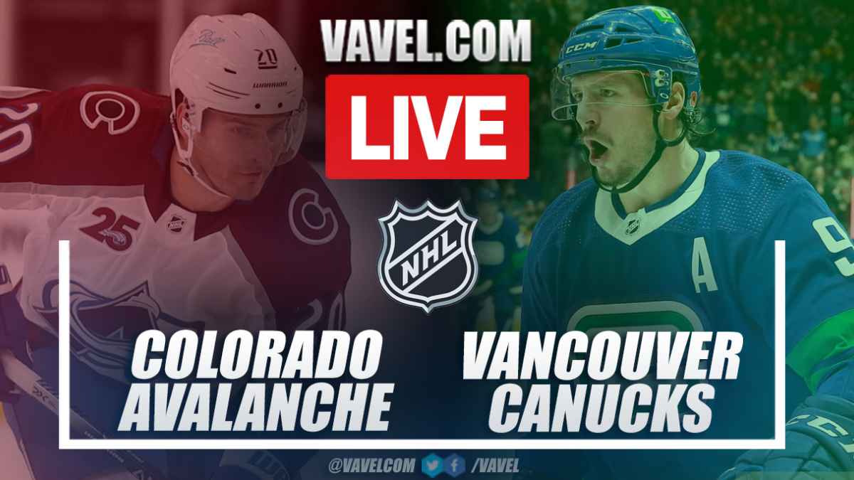 Highlights and goals Colorado Avalanche 4-2 Vancouver Canucks in NHL 2021-22 11/22/2022