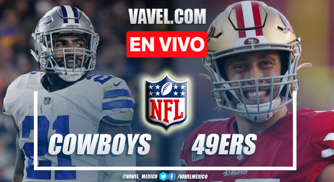 Resumen y anotaciones del Cowboys 12-19 49ers en Ronda Divisional Playoffs  NFL 2023