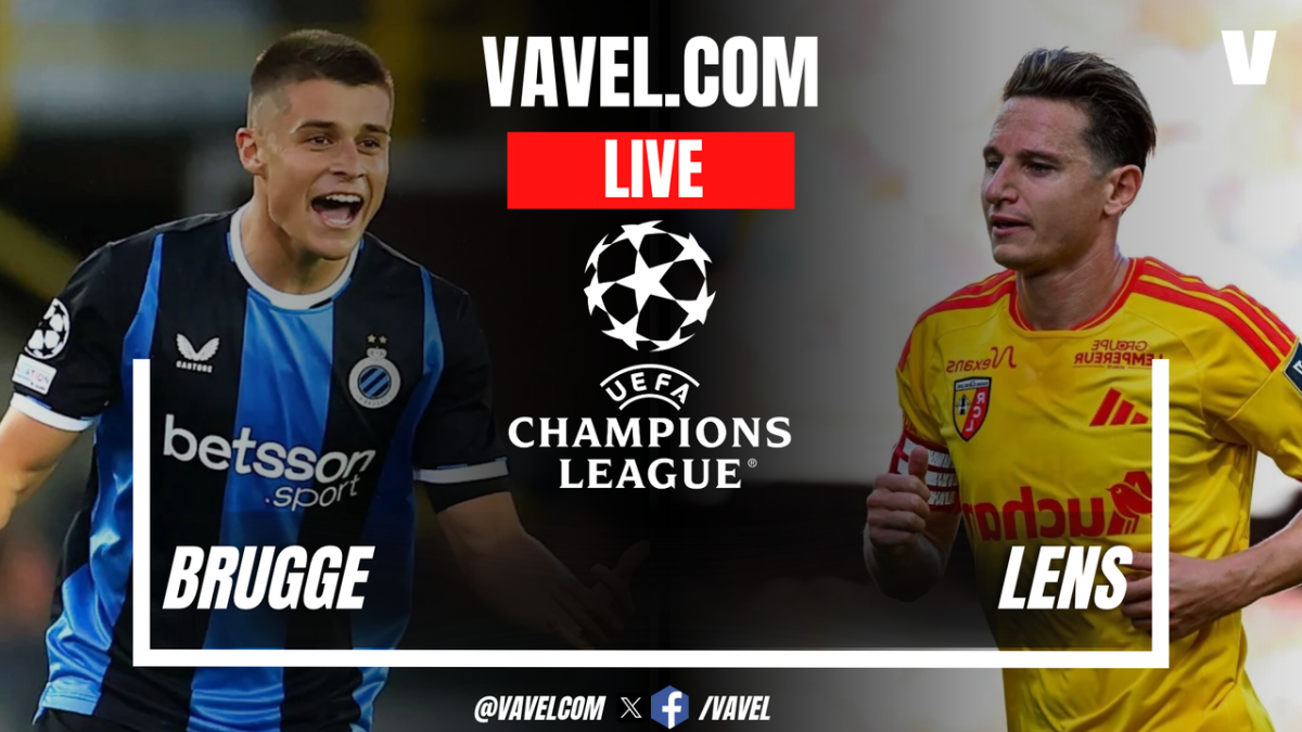 Club Brugge vs Lens LIVE Score Updates in UEFA Champions League Match