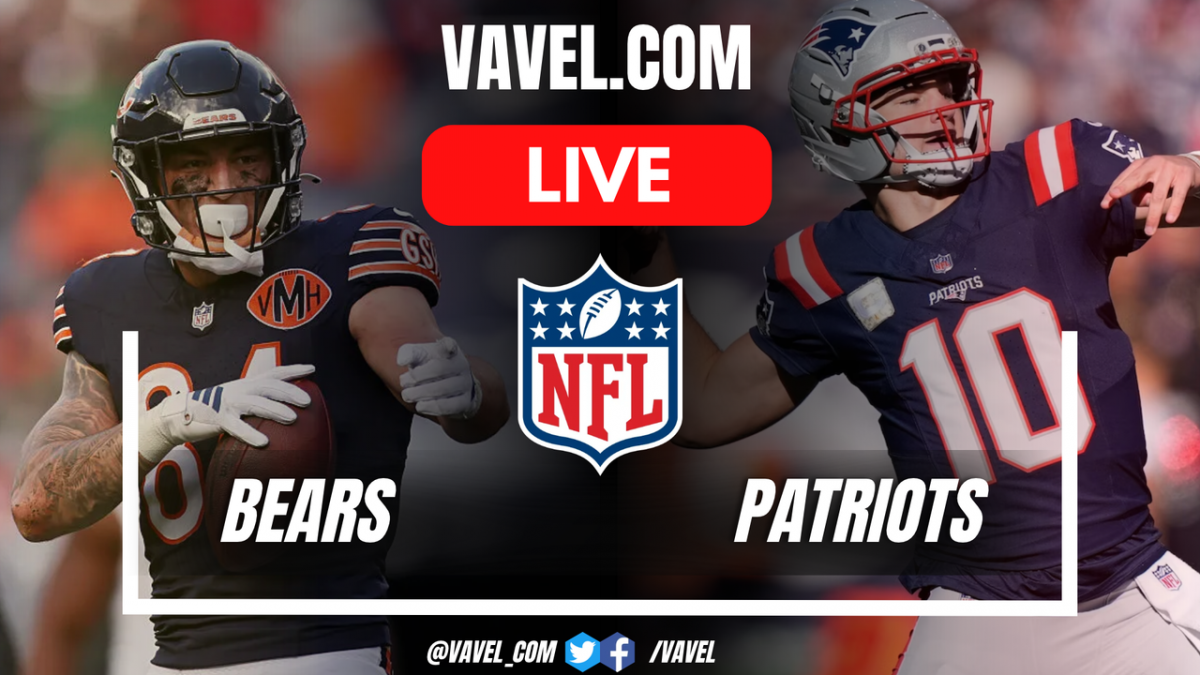 Chicago Bears vs New England Patriots LIVE Score Updates in NFL Game ...
