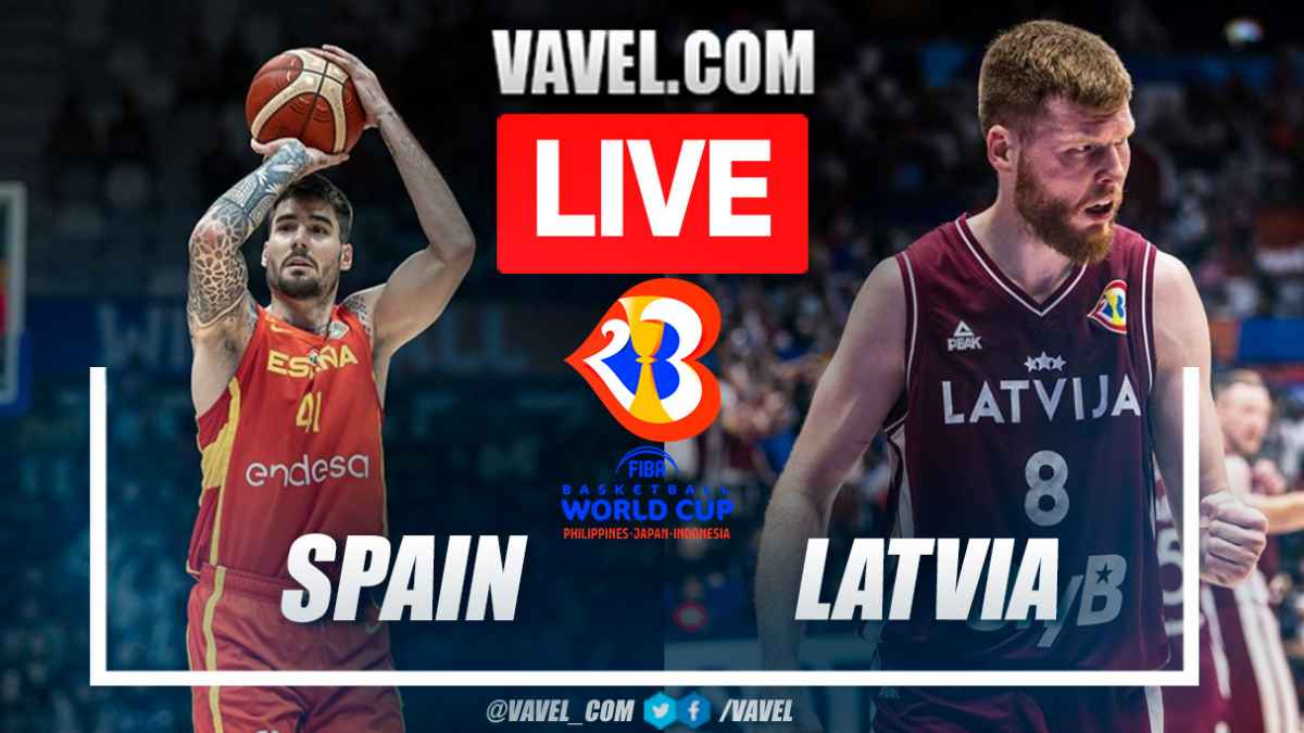 Highlights and baskets of Spain 69-74 Latvia in FIBA World Cup 2023 09/01/2023