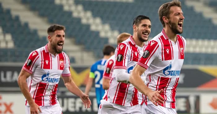 Europa FC - FT Score: FK Crvena zvezda 5 Europa FC 0. It's