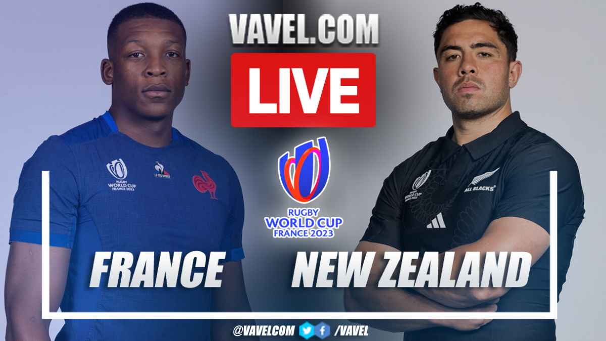 Highlights and points France 29-13 New Zealand in 2023 Rugby World Cup 09/08/2023