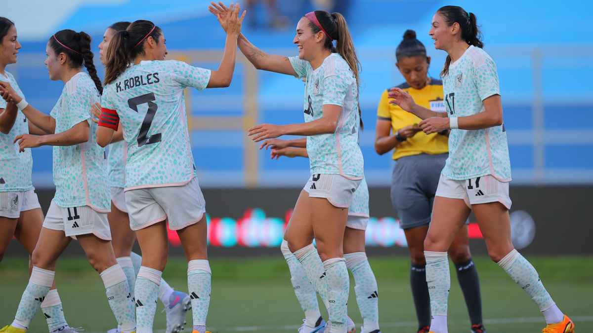 Goals and Highlights: Mexico women's 4-0 Puerto Rico in Central American  Games