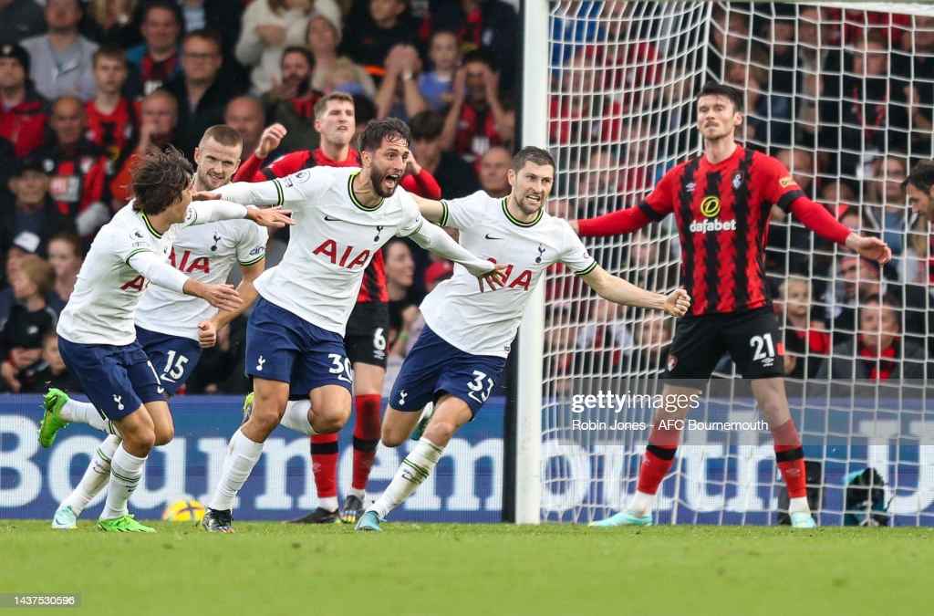 Premier League: Tottenham Hotspur 2-3 AFC Bournemouth