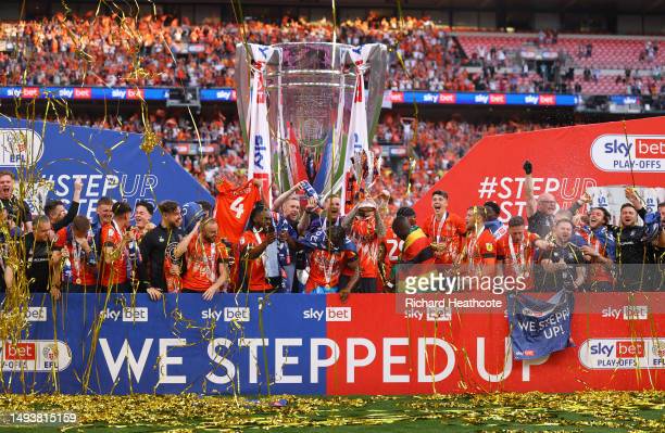 Play-off final: Luton Town completes remarkable rise to the Premier League  with victory over Coventry City