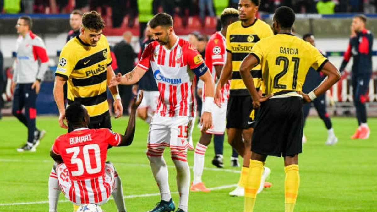 Red Star - Young Boys - 2:2. Champions League. Match review