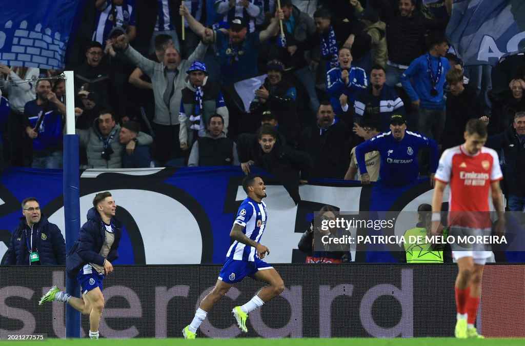 Porto beats Arsenal 1-0 with stoppage-time goal by Galeno in Champions  League round of 16