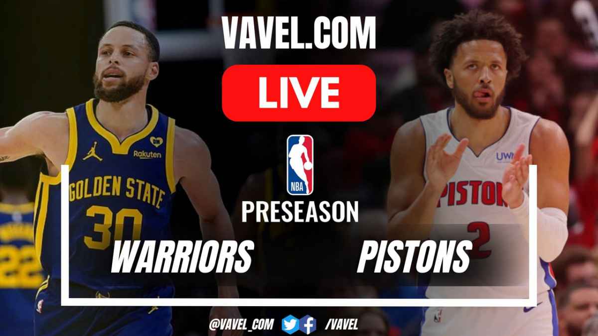 Highlights and best moments Warriors 111 93 Pistons in preseason NBA 2024 2025 October 13 2024 VAVEL USA