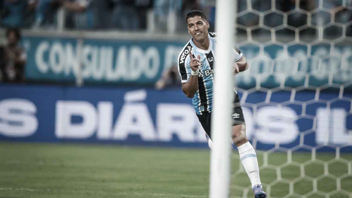 Suárez marca 1º gol no Brasileirão, mas Grêmio deixa Red Bull Bragantino  empatar no fim 