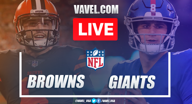 Highlights And Touchdowns On Cleveland Browns 20 6 New York Giants Match Nfl 2020 03 12 2021 Vavel Usa