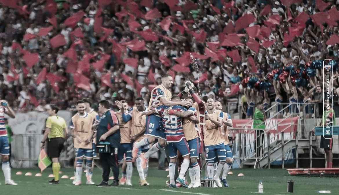 Flamengo vence Fortaleza por 2 a 0 em jogo pelo Campeonato