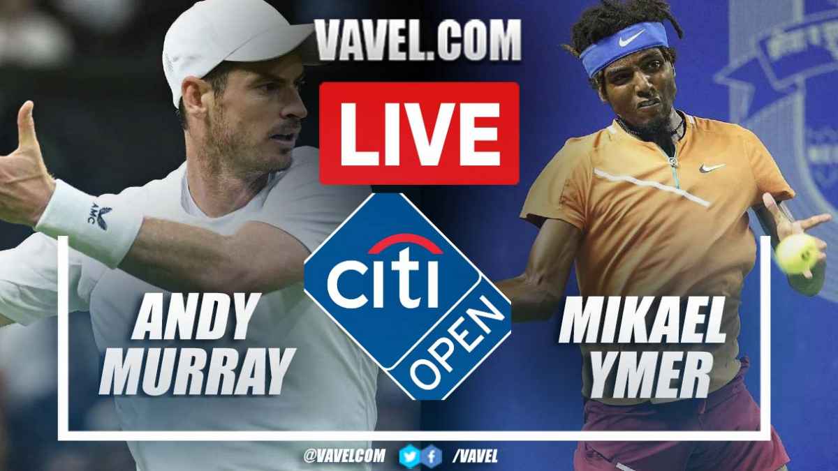 Summary and highlights of Andy Murray 1-2 Mikael Ymer at ATP Washington 11/22/2022