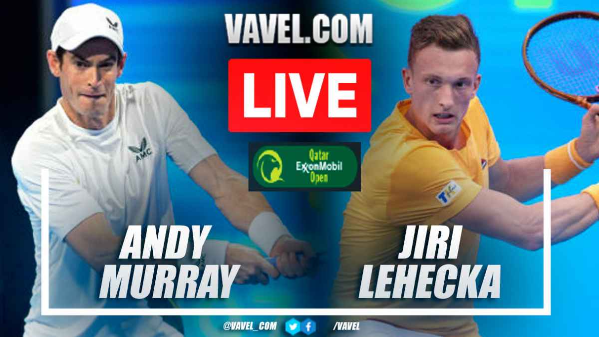 Highlights and best points of Andy Murray 2-1 Jiri Lehecka at ATP Doha 02/24/2023