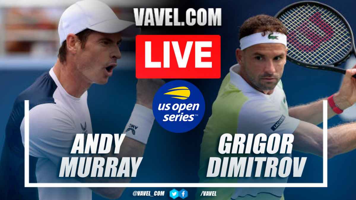 Highlights and points of Murray 0-3 Dimitrov in US Open 08/31/2023