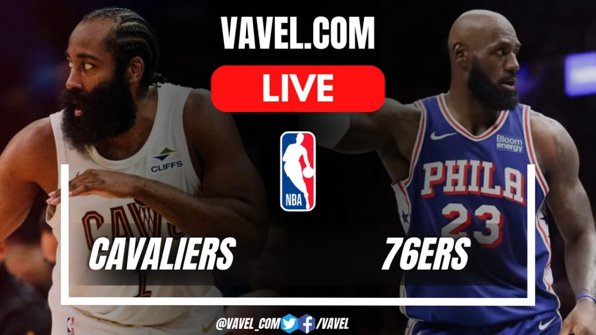 Cleveland Cavaliers vs Philadelphia 76ers LIVE Score Updates in NBA Game