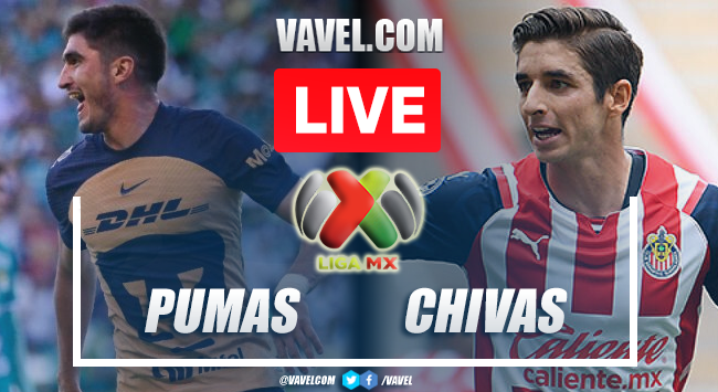 Goals and Summary of Pumas 1-2 Chivas in the Liga Mx | 02/19/2023 - VAVEL  USA