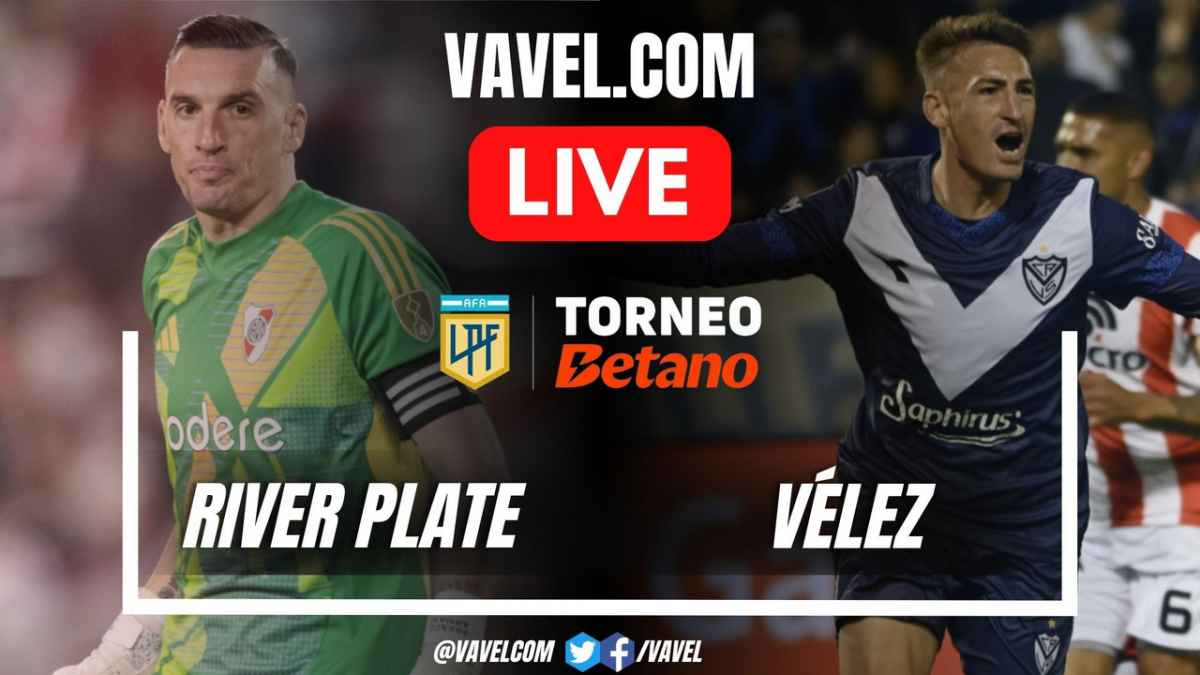 Goals and Highlights: River Plate 1-1 Velez in Torneo Betano 2024 