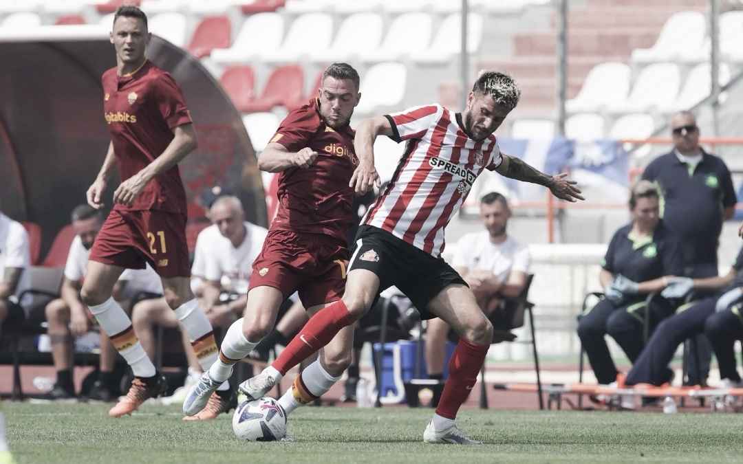 Sunderland 0-2 Roma highlights as Afena-Gyan and Zaniolo goals